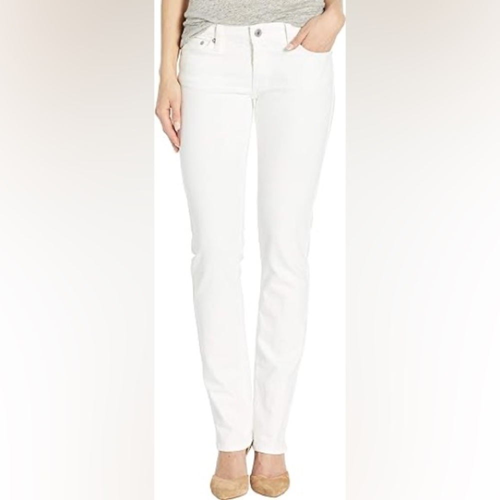 LUCKY BRAND Sweet Straight Jeans White